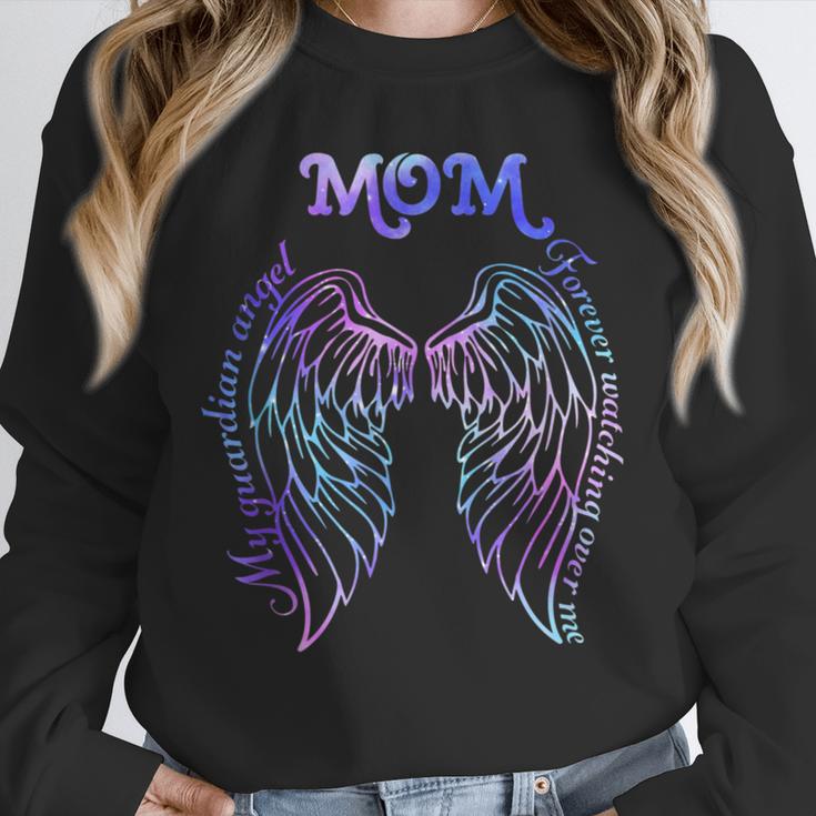 61eO Mom Memory My Guardian Angels Loss Of Mom Memorial Unisex Sweatshirt