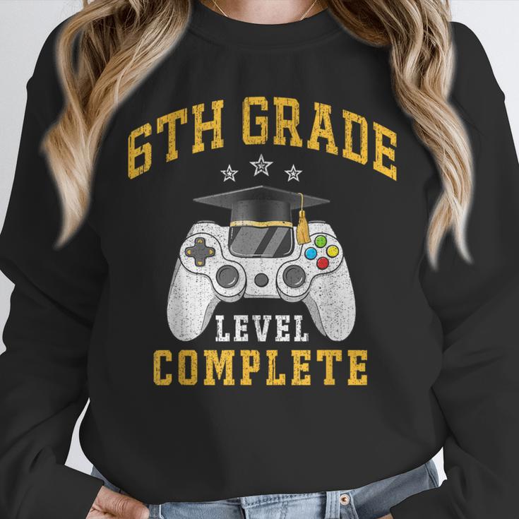 6th Grade Graduation Senior Video Gamer Graduated Unisex Sweatshirt