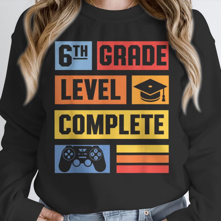 6th Grade Level Complete Shirt Graduation Last Day Of School Unisex Sweatshirt