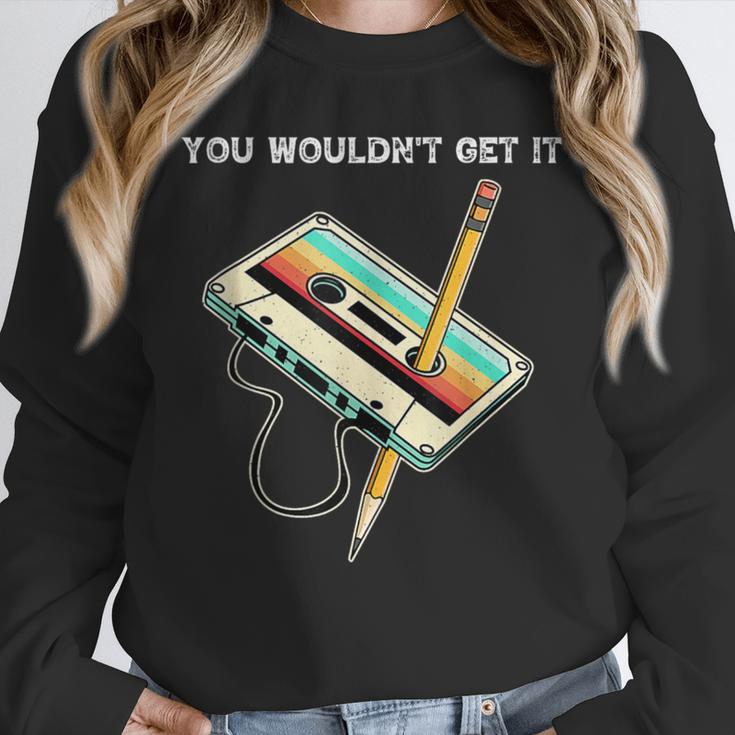 70s 80s 90s Retro Party Costume Nostalgia Cassette Unisex Sweatshirt 70s 80s 90s Retro Party Costume Nostalgia Cassette Unisex Sweatshirt