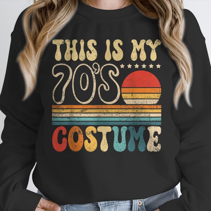 This Is My 70s Costume Vintage Nostalgia Mixtape 1970s Party Unisex Sweatshirt