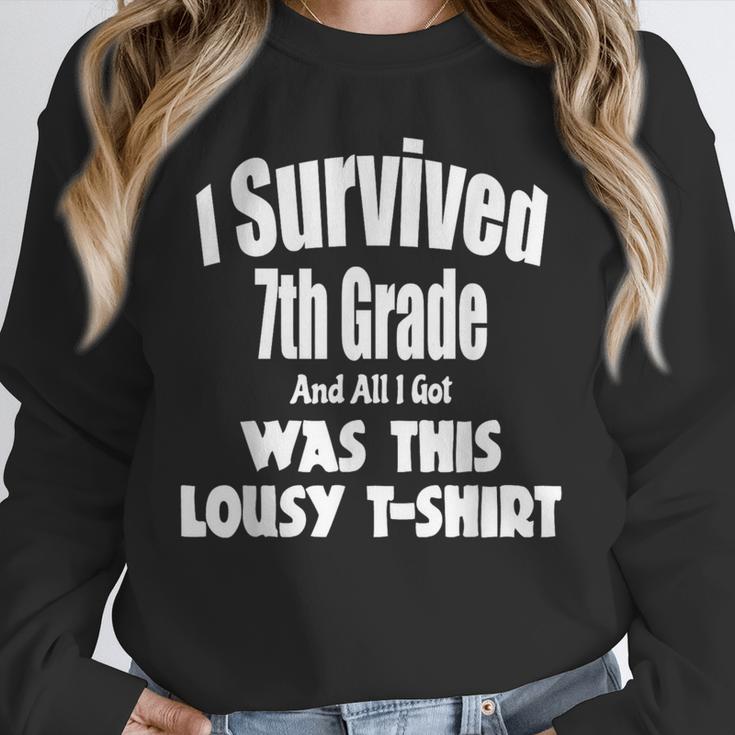 7th Seven Grade Graduation Shirt Boy Girl Graduate Education Unisex Sweatshirt