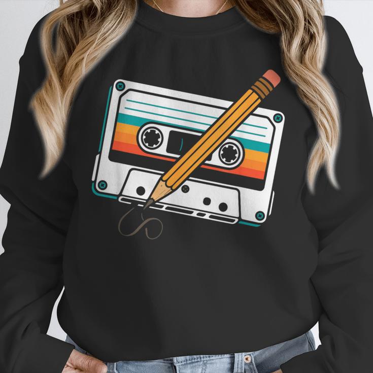 80 S 80s 90s Cassette Tape Nostalgia Retro Band Unisex Sweatshirt