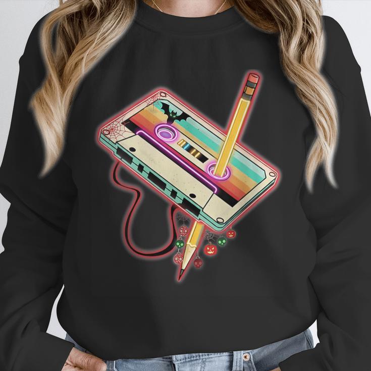 80s 90s Retro Halloween's Party Costume Nostalgia Cassette Unisex Sweatshirt 80s 90s Retro Halloween's Party Costume Nostalgia Cassette Unisex Sweatshirt
