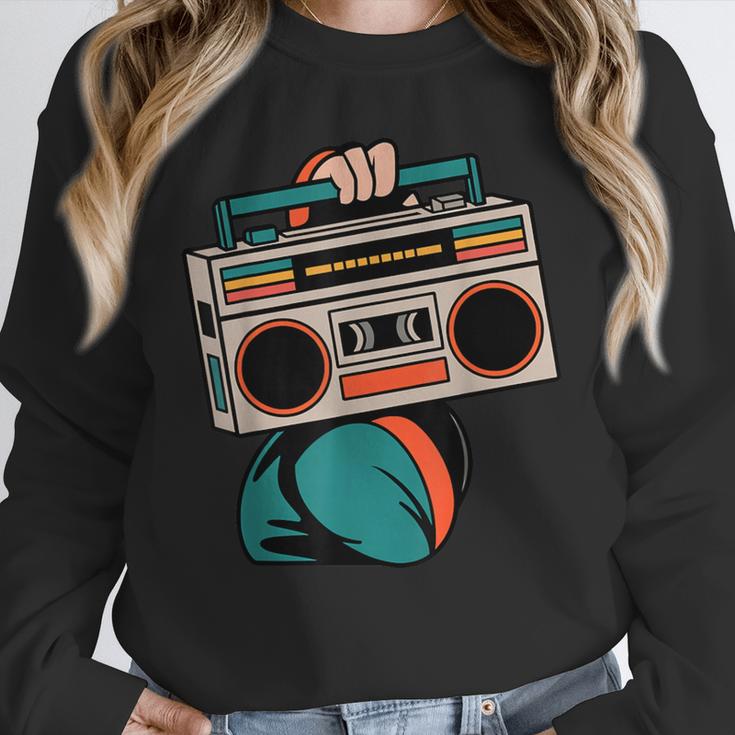 80s 90s Retro Party Costume Nostalgia Boombox Music Hip Hop Unisex Sweatshirt 80s 90s Retro Party Costume Nostalgia Boombox Music Hip Hop Unisex Sweatshirt