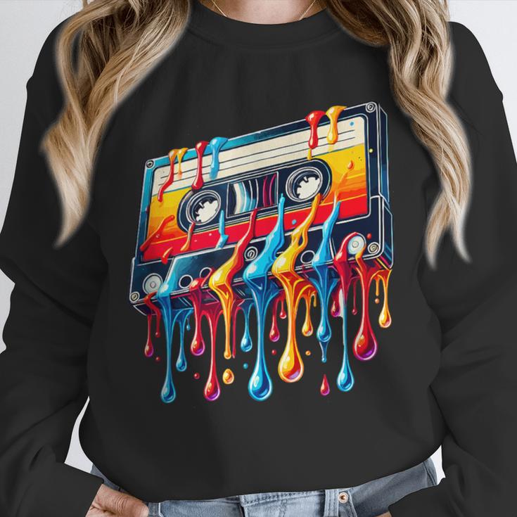 80s 90s Retro Party Costume Nostalgia Cassette Unisex Sweatshirt 80s 90s Retro Party Costume Nostalgia Cassette Unisex Sweatshirt