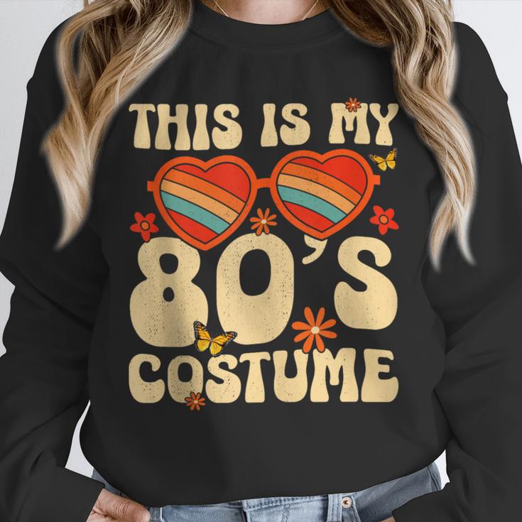 This Is My 80s Costume Vibes Nostalgia 1980s Vintage Fashion Unisex Sweatshirt This Is My 80s Costume Vibes Nostalgia 1980s Vintage Fashion Unisex Sweatshirt
