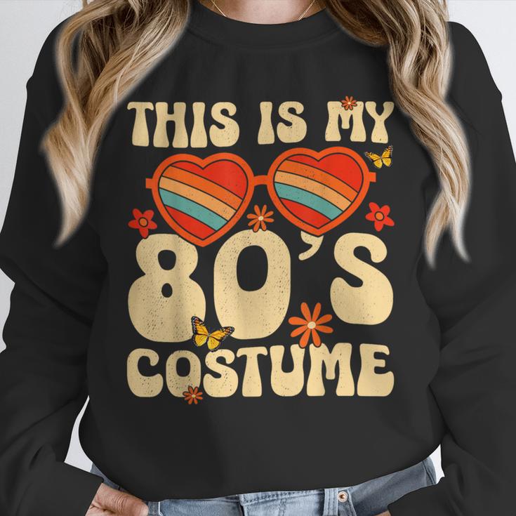 This Is My 80s Costume Vibes Nostalgia 1980s Vintage Fashion Unisex Sweatshirt