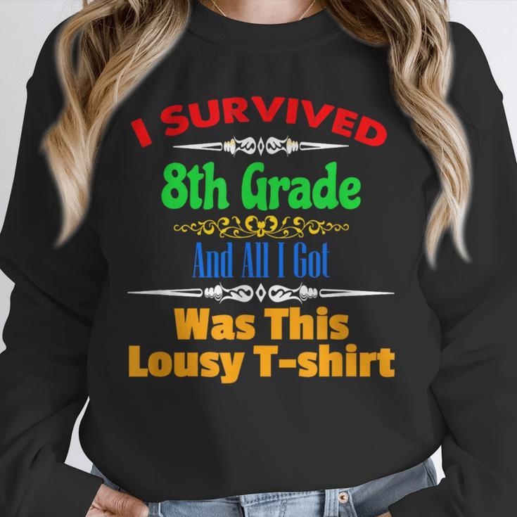 8th Grade Graduation Boys Girls Grad Education Unisex Sweatshirt