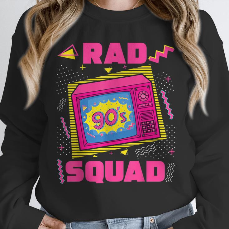 90s Rad Squad Retro Television 90s Aesthetic Nostalgia Unisex Sweatshirt