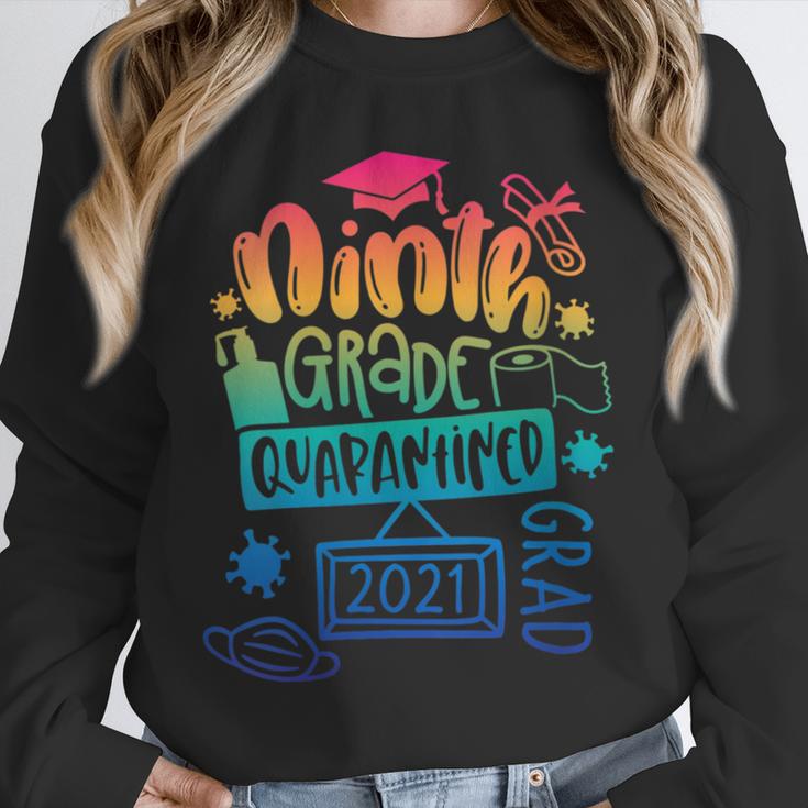 9th Grade Graduate 2021 Graduate Quarantine Ninth Graduation Unisex Sweatshirt