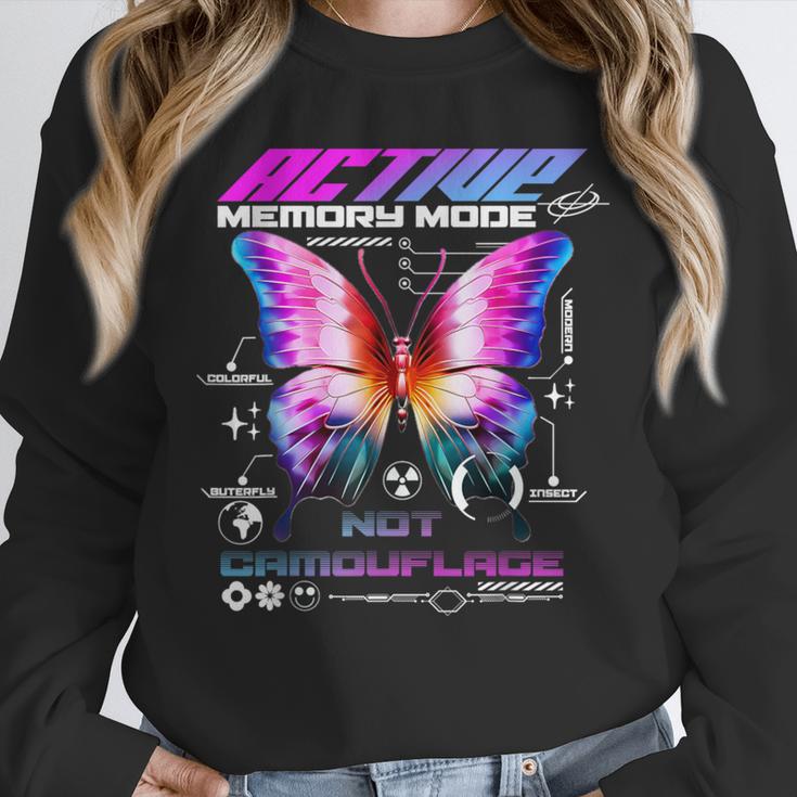 Active Memory Butterfly Unisex Sweatshirt