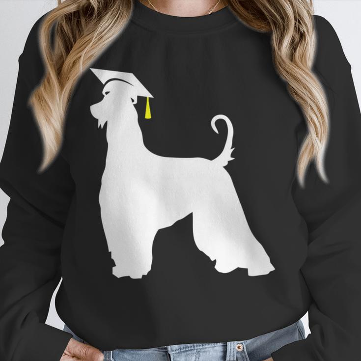 Afghan Hound Graduation Dog Graduate Men Women Kids Unisex Sweatshirt