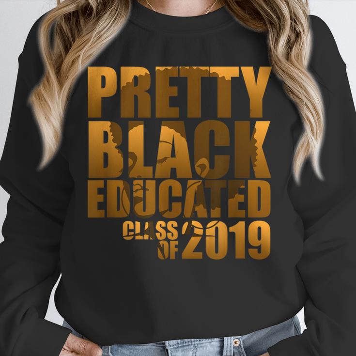 African American Girl Graduation Shirt Senior 2019 Unisex Sweatshirt