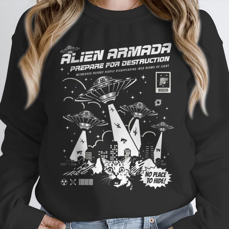 Alien Abduction UFO Lovers Comic Book Style Shirt Unisex Sweatshirt Alien Abduction UFO Lovers Comic Book Style Shirt Unisex Sweatshirt