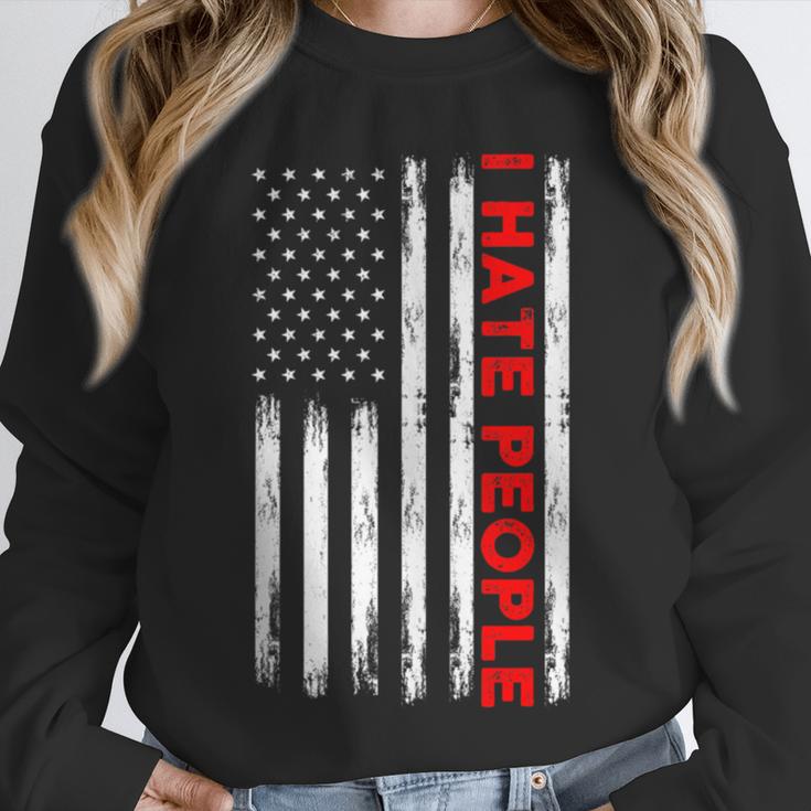 American Flag Loner Geeks Antisocial For Introvert Pride Unisex Sweatshirt American Flag Loner Geeks Antisocial For Introvert Pride Unisex Sweatshirt