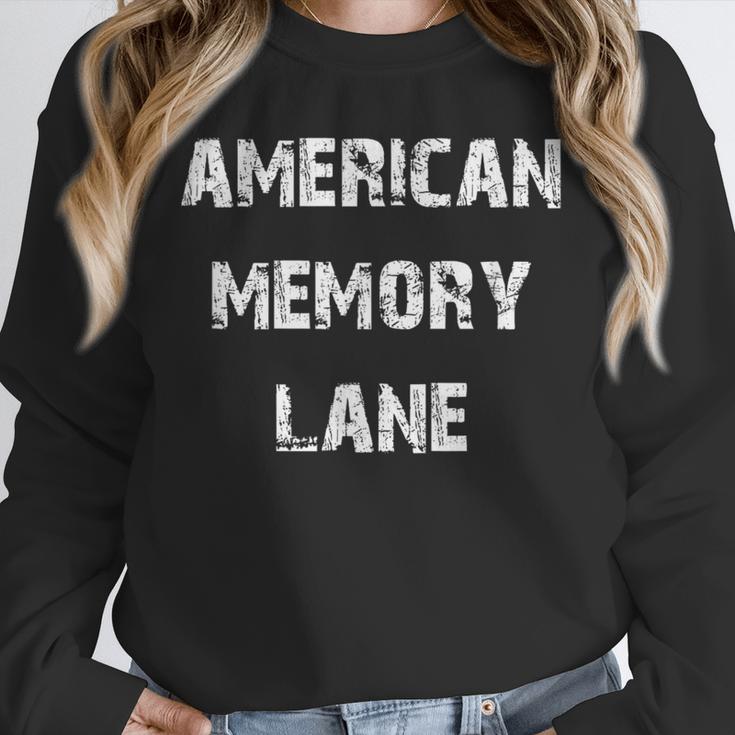 American Memory Lane Text Unisex Sweatshirt