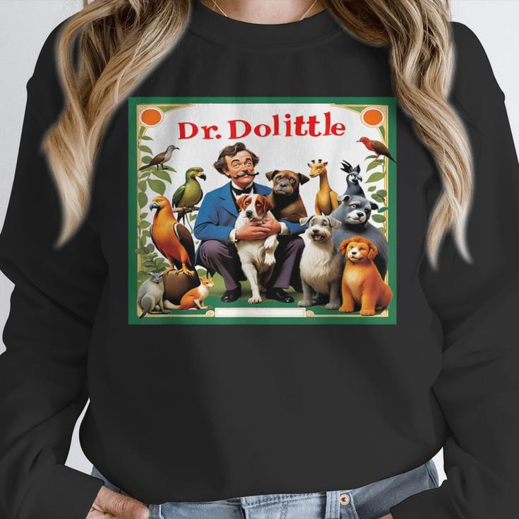 Animal Doctor & Communicator Dr Dolittle Children's Book Cover Unisex Sweatshirt