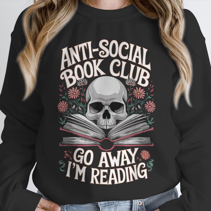 Anti-Social Book Club Go Away Im Reading Unisex Sweatshirt