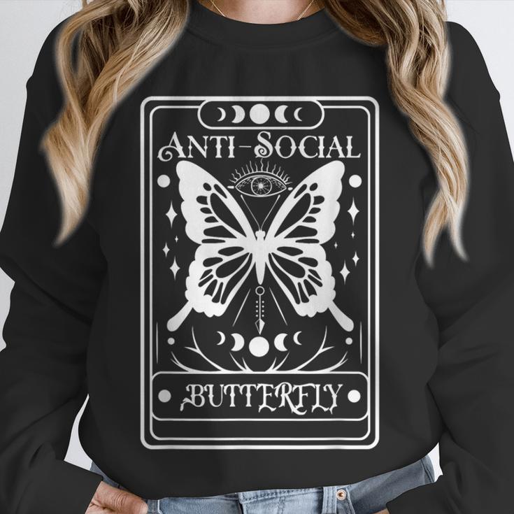 Anti-Social Butterfly Introvert Dislike People Unisex Sweatshirt Anti-Social Butterfly Introvert Dislike People Unisex Sweatshirt