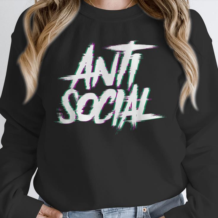 Anti Social Anti Social Club Introvert People Hate Unisex Sweatshirt