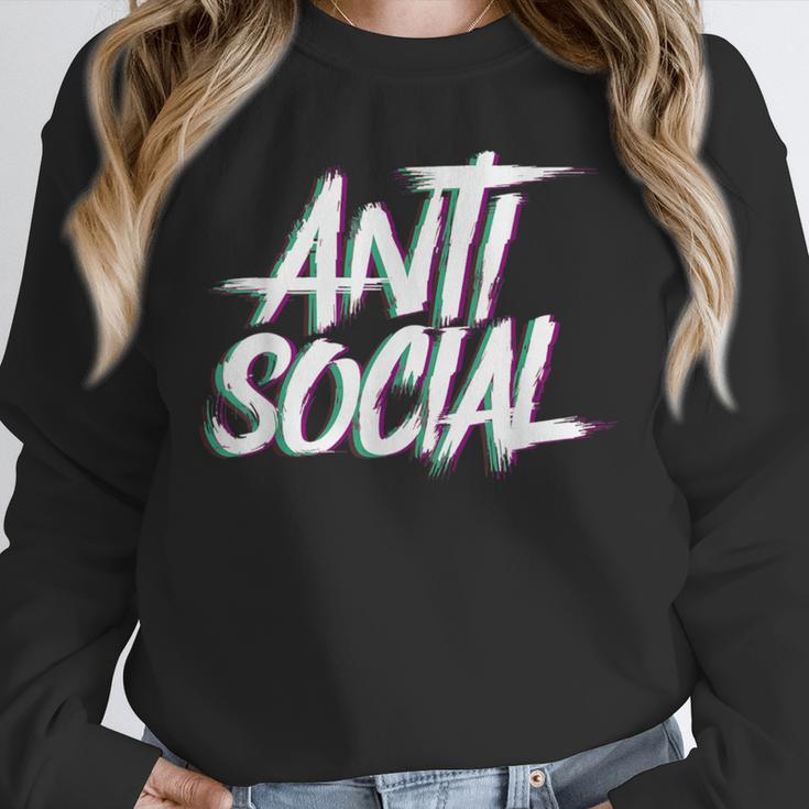 Anti Social Anti Social Club Introvert People Haters Unisex Sweatshirt