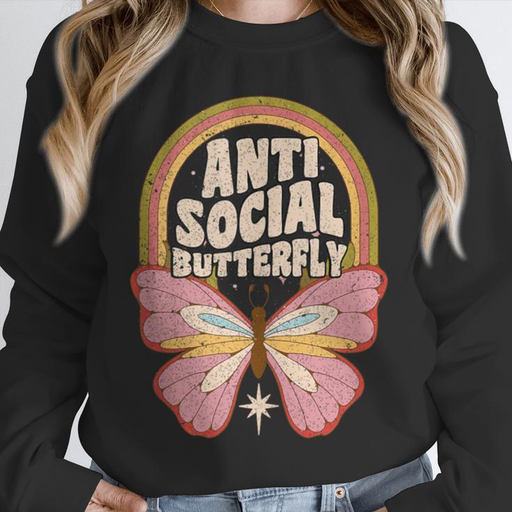 Anti-Social Introvert Butterfly Lover Unisex Sweatshirt Anti-Social Introvert Butterfly Lover Unisex Sweatshirt