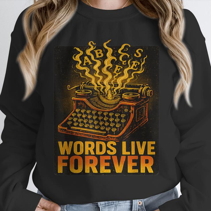 Antiques Collector Writing Retro Nostalgia Curiosity Unisex Sweatshirt