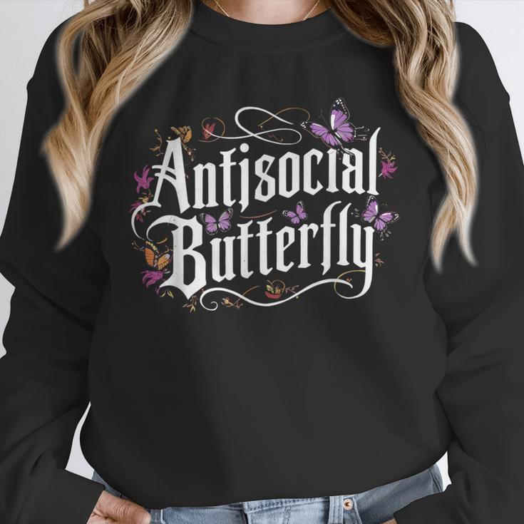 ANTISOCIAL BUTTERFLY Introvert Unisex Sweatshirt ANTISOCIAL BUTTERFLY Introvert Unisex Sweatshirt