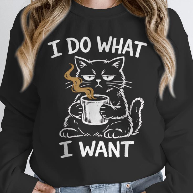Antisocial Introvert Cat Coffee Sarcastic Attitudes Graphic Unisex Sweatshirt Antisocial Introvert Cat Coffee Sarcastic Attitudes Graphic Unisex Sweatshirt