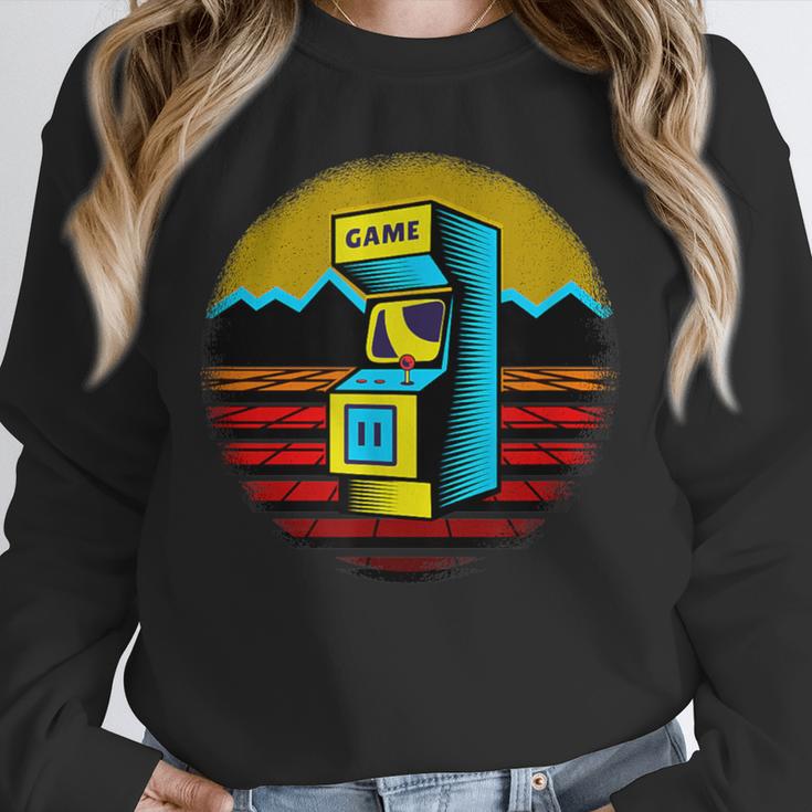 Arcade Game Machine Nostalgia Retro Gamer 80s 90s Unisex Sweatshirt Arcade Game Machine Nostalgia Retro Gamer 80s 90s Unisex Sweatshirt