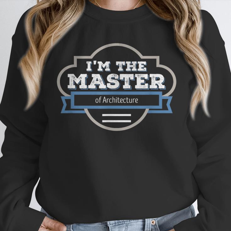 Architecture Masters Degree Master Graduation Shirt Unisex Sweatshirt