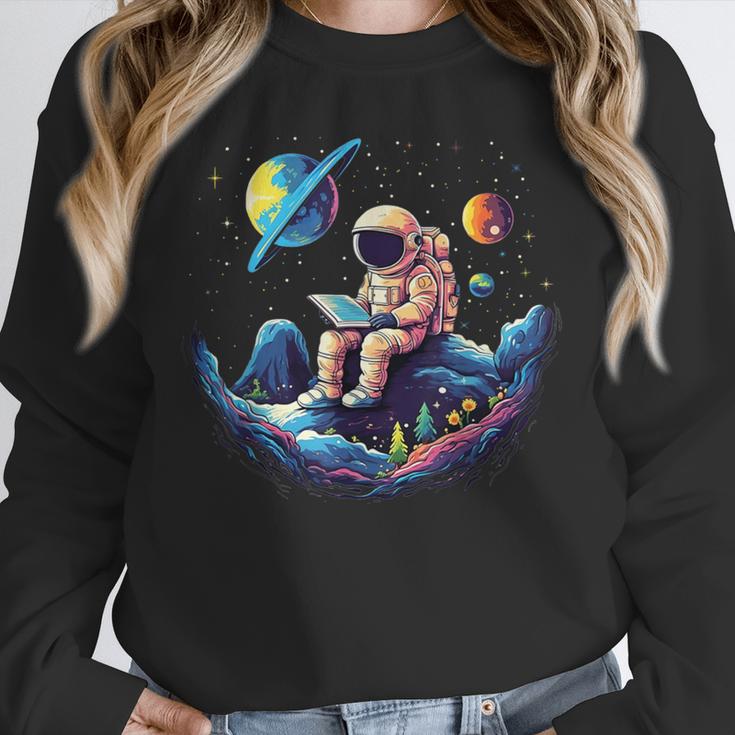Astronaut Reading Book In Space Books Lover Bookworm Unisex Sweatshirt Astronaut Reading Book In Space Books Lover Bookworm Unisex Sweatshirt