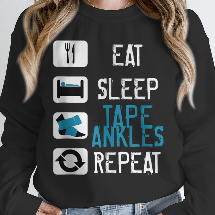 Athletic Trainer Eat Sleep Tape Ankles Graduation Unisex Sweatshirt