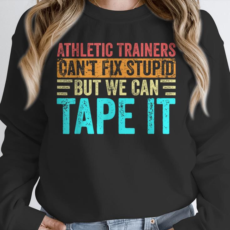 Athletic Trainers Fix Stupid Sports Graduation Vintage Unisex Sweatshirt