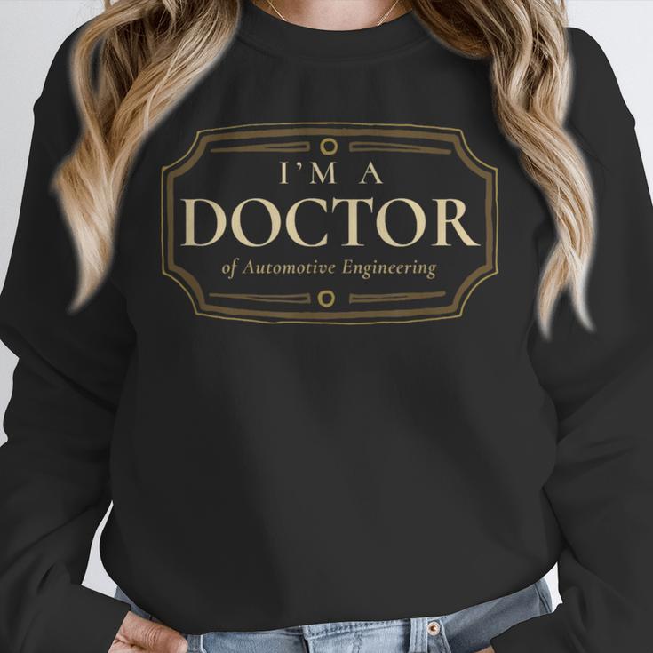 Automotive Engineering PhD Doctorate Graduation Shirt Unisex Sweatshirt