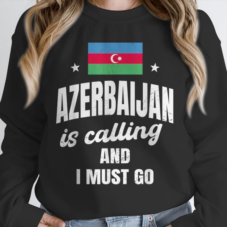 Azerbaijan Lover Saying Azeri Nostalgia Unisex Sweatshirt