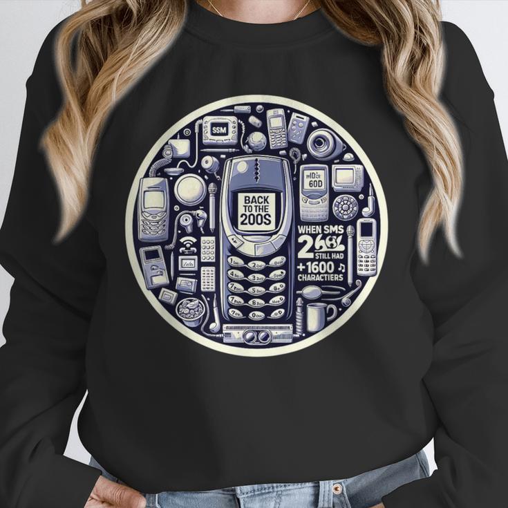 Back To The 2000s Tech Nostalgia Unisex Sweatshirt