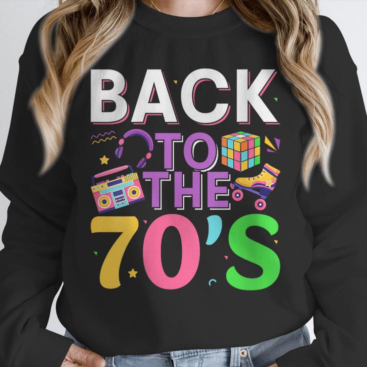 Back To The 70's Mixtape Era Nostalgia Retro 1970 70's Style Unisex Sweatshirt
