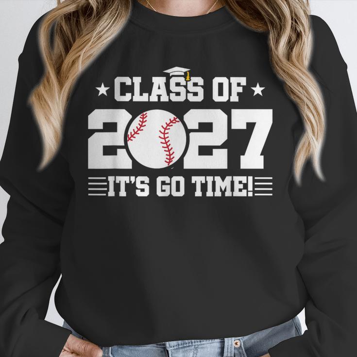 Back To School 2027 Baseball 2027 Graduation Class Of 2027 Unisex Sweatshirt
