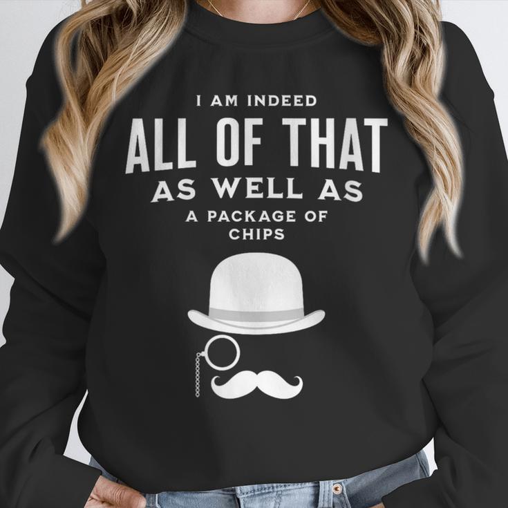 All Of That Bag Chips 1990s Nostalgia Saying British Unisex Sweatshirt