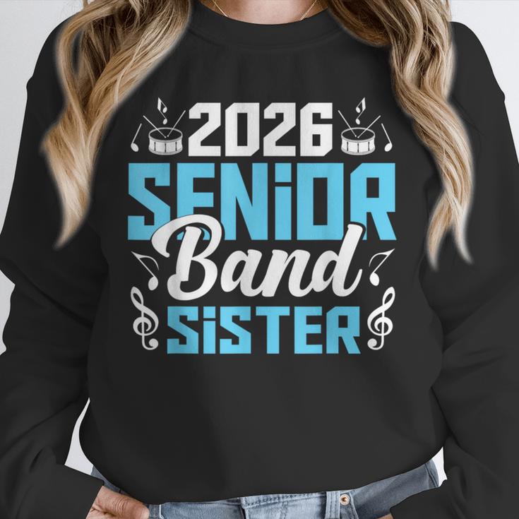 Band Senior Sister Class Of 2026 Senior Band Graduation Unisex Sweatshirt