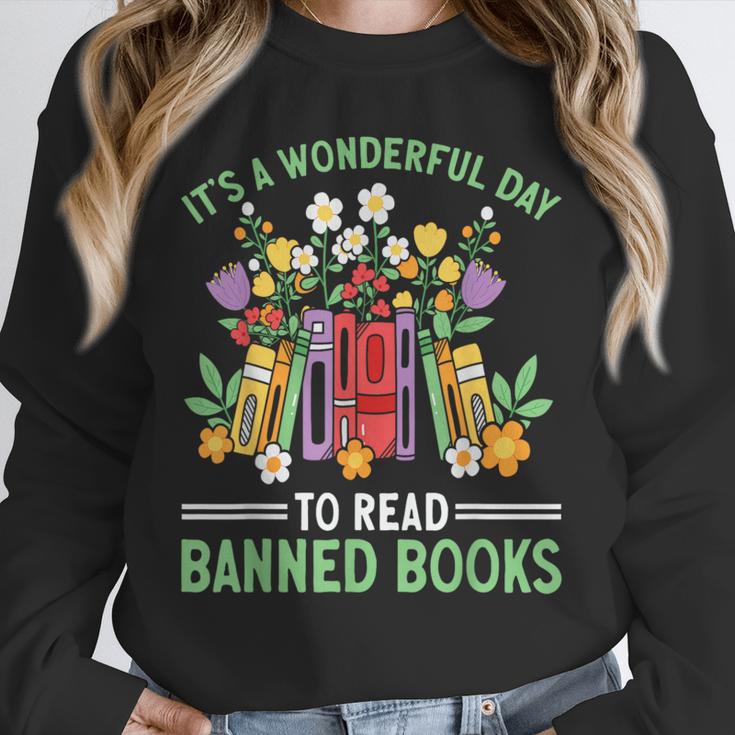 Banned Books Week Librarian Reading Unisex Sweatshirt