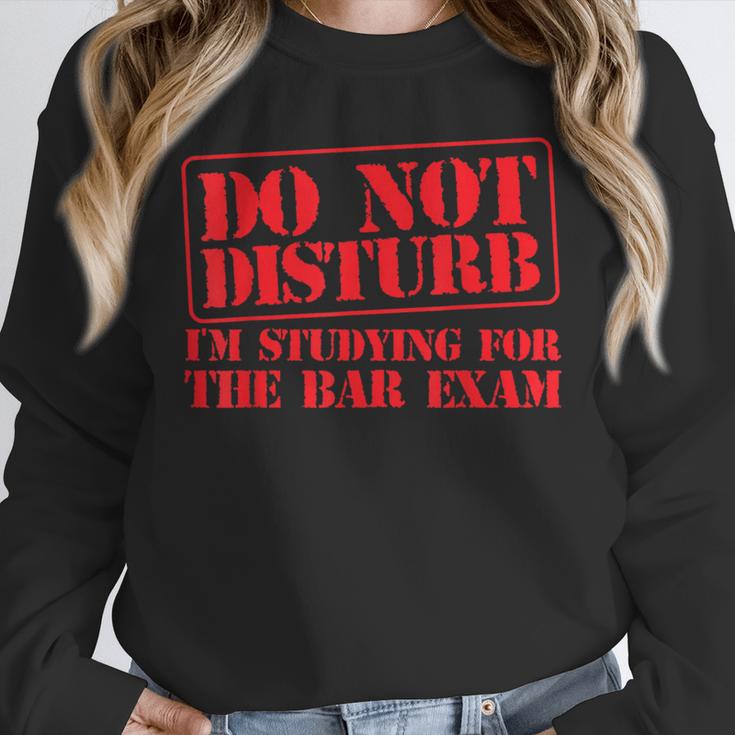 Bar Exam Law School Graduation Study T-Shirt Unisex Sweatshirt