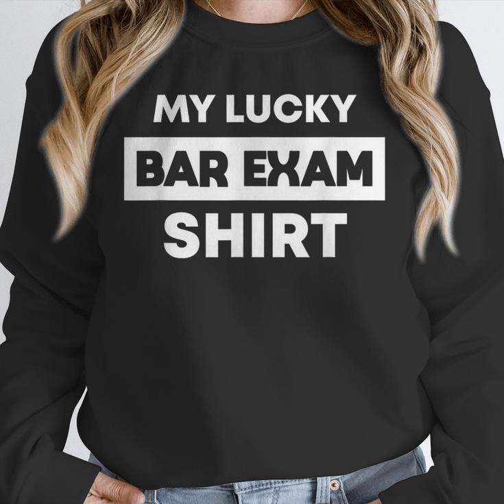 Bar Exam Tee Shirt Lucky Law School Graduation Unisex Sweatshirt