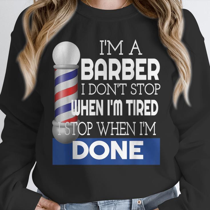 Barber Stylist Barber College Graduation Unisex Sweatshirt