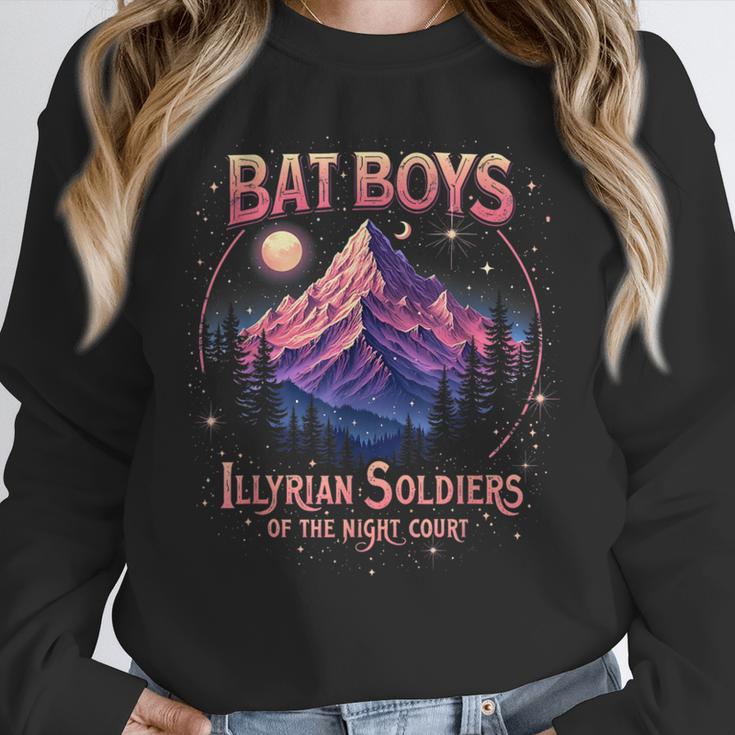 Bat Boys Night Court Mountain Nesta Bookworm ACOSF Bookish Unisex Sweatshirt