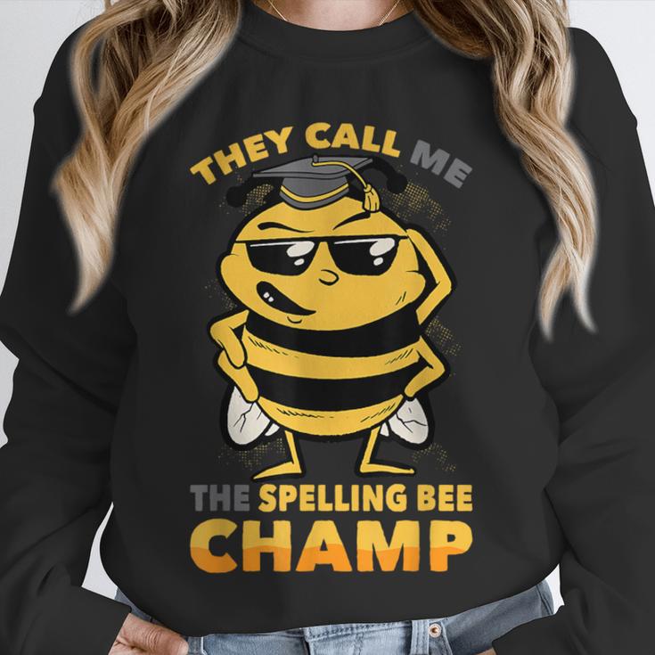 Bees They Call Me The Spelling Bee Champ Graduation Unisex Sweatshirt