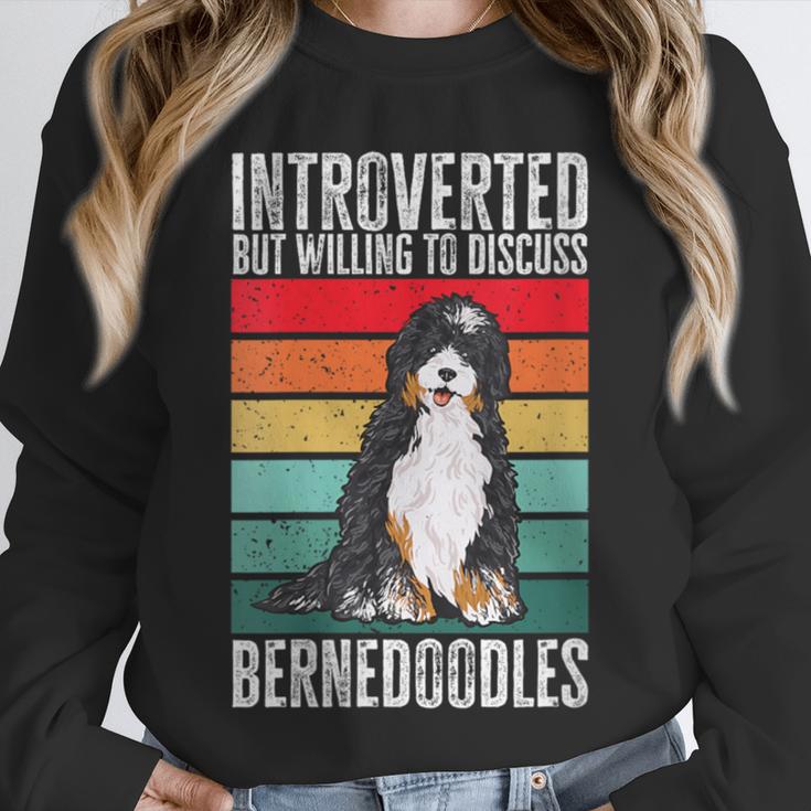 Bernedoodle Dog Introvert Bernedoodle Unisex Sweatshirt Bernedoodle Dog Introvert Bernedoodle Unisex Sweatshirt