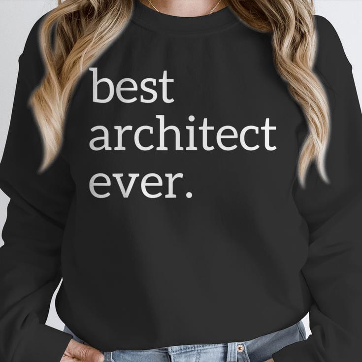 Best Architect Ever Deluxe Architecture Student Graduation Unisex Sweatshirt